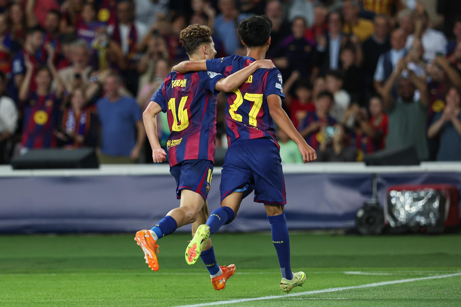 Las fotos del Barcelona-Olympiacos