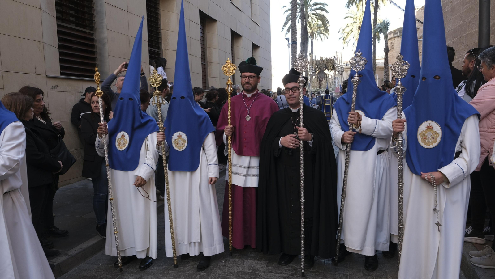 La procesión de Prendimiento en Almería, en imágenes