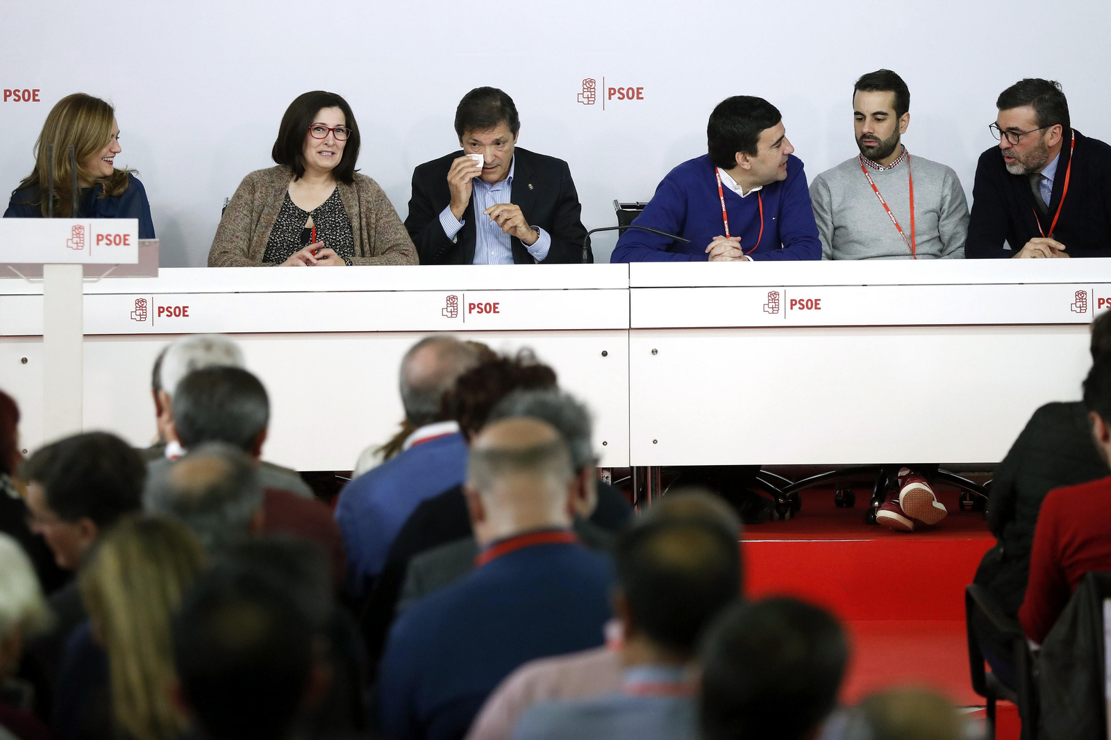 La reunión del Comité Federal del PSOE