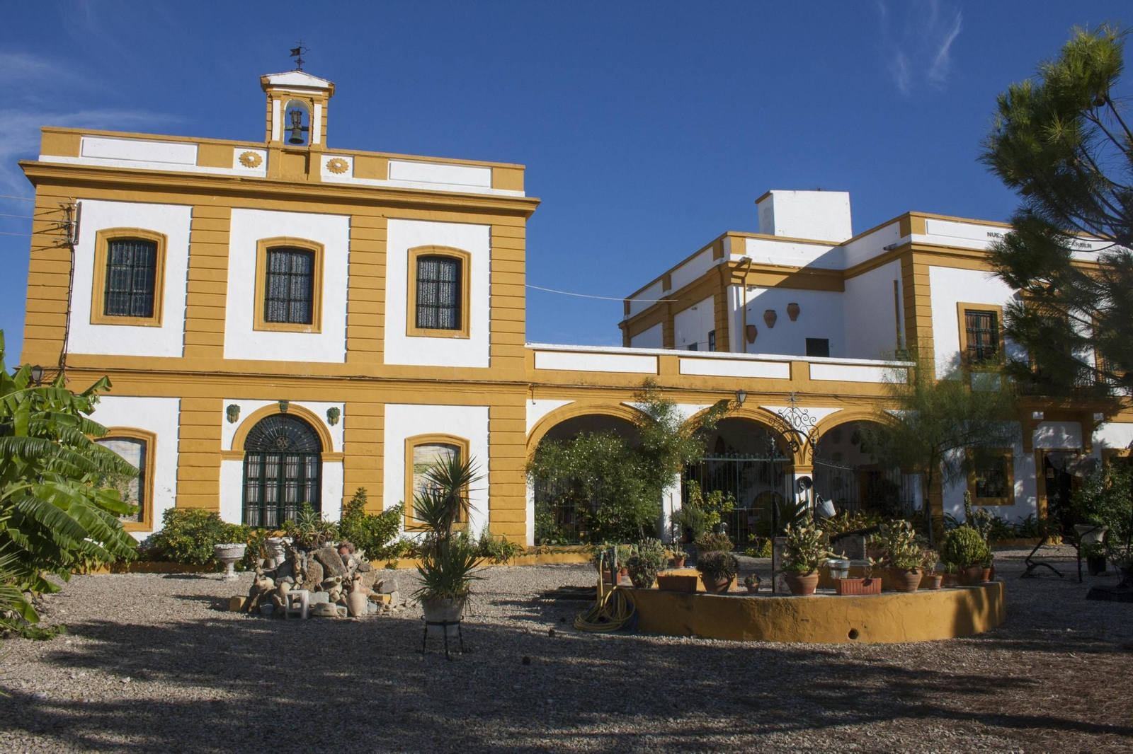 Una de las casas de viña ubicadas en el término municipal portuense.