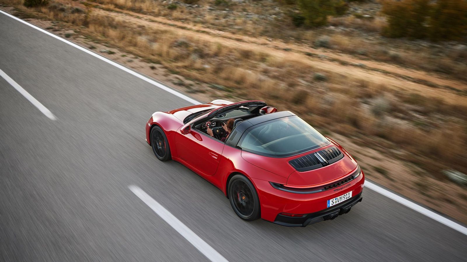 La carrocería Targa para el 911 sólo está disponible con la versión Carrera GTS y si se elige la tracción totaol