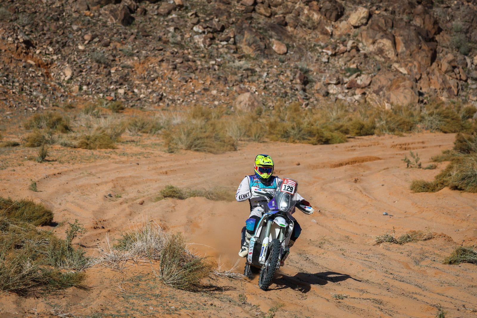 La etapa 9 del Rally Dakar, en fotos