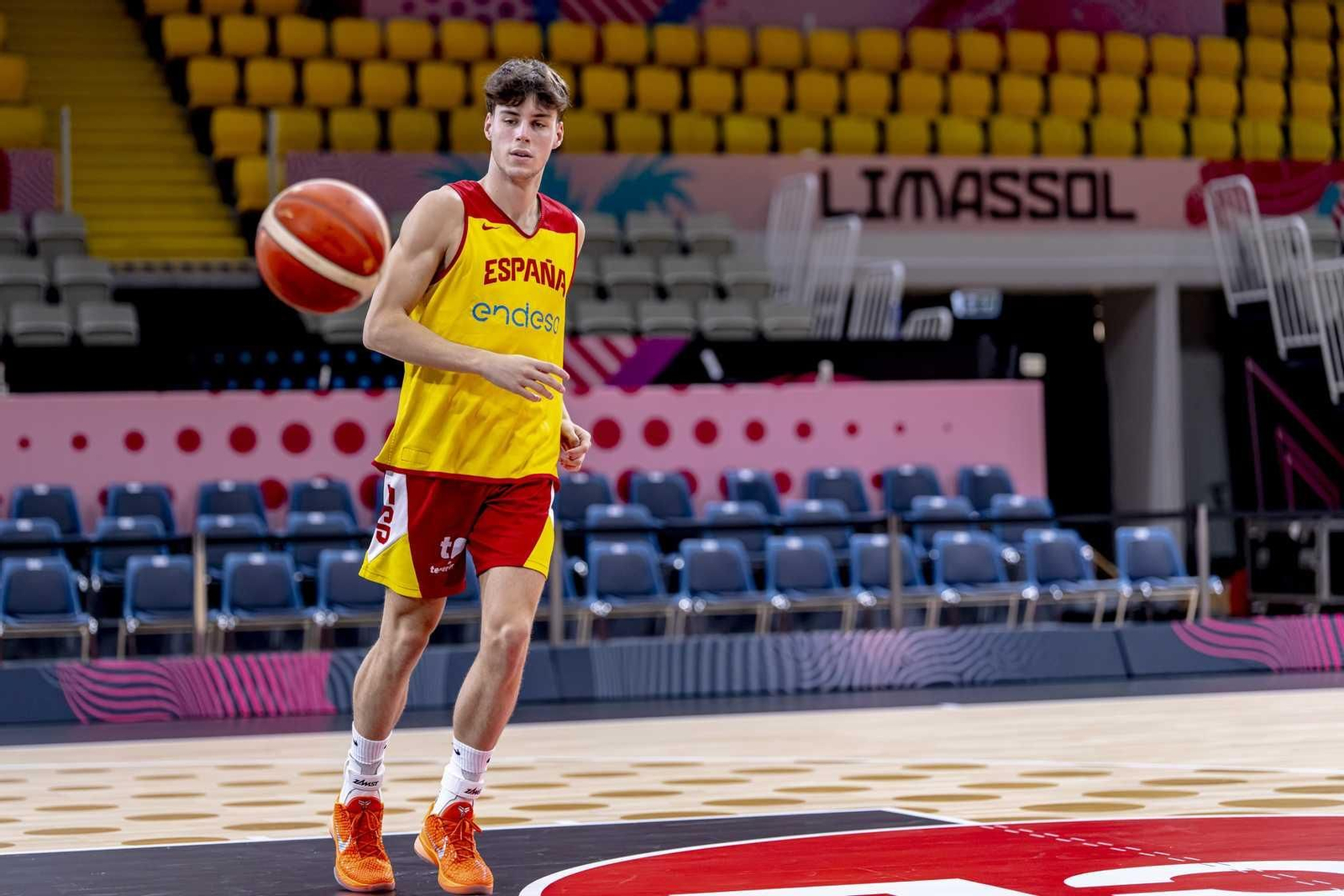 Mario Saint-Supéry, en modo Eurobasket