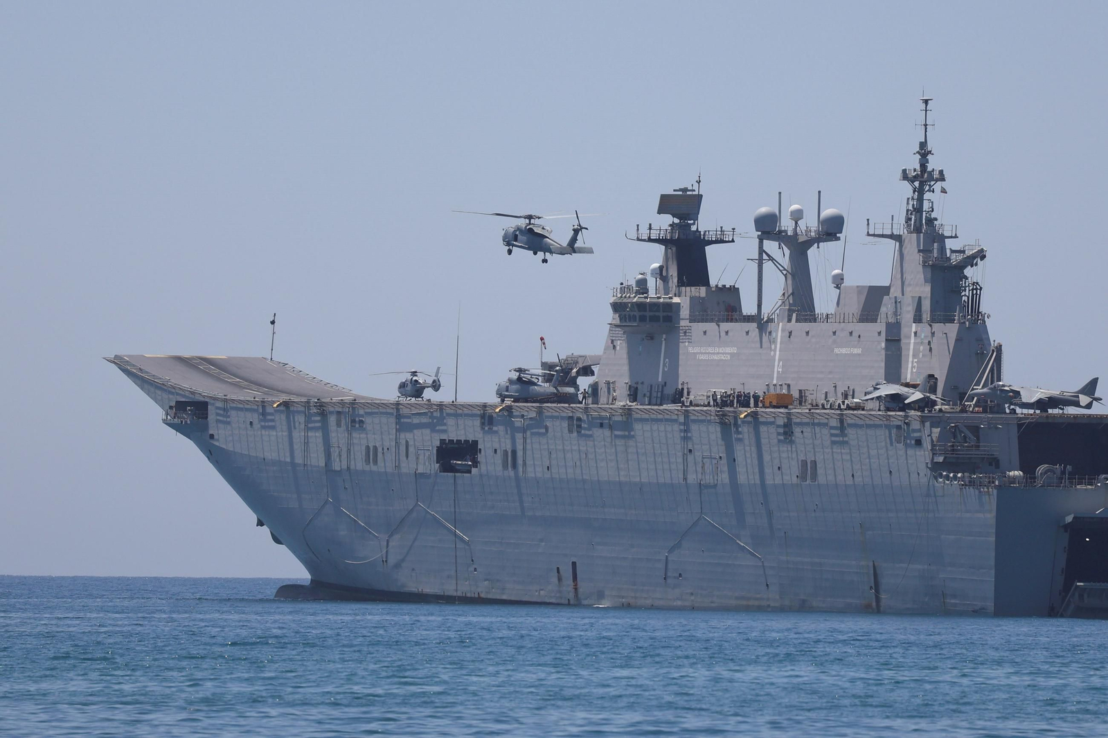 El buque 'Juan Carlos I' estará en EEUU con el 'Elcano' para el 250 aniversario de la Independencia.