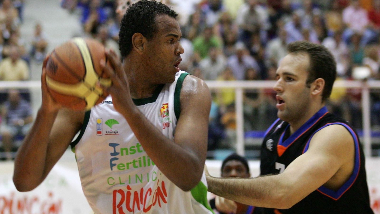 Paulao, en un partido con el Clínicas Rincón.