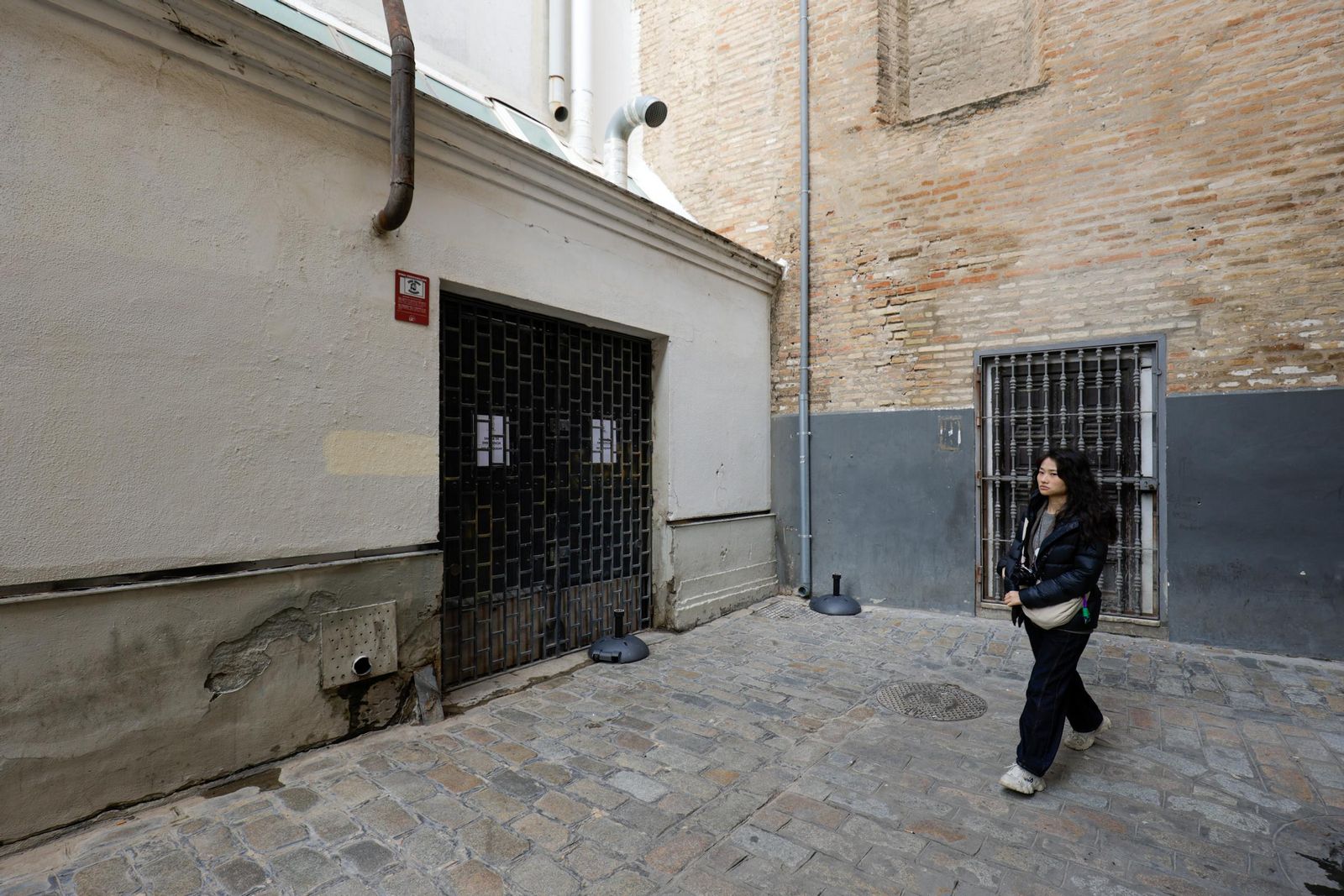 Las imágenes de la visita a las cubiertas de la Iglesia de la Anunciación