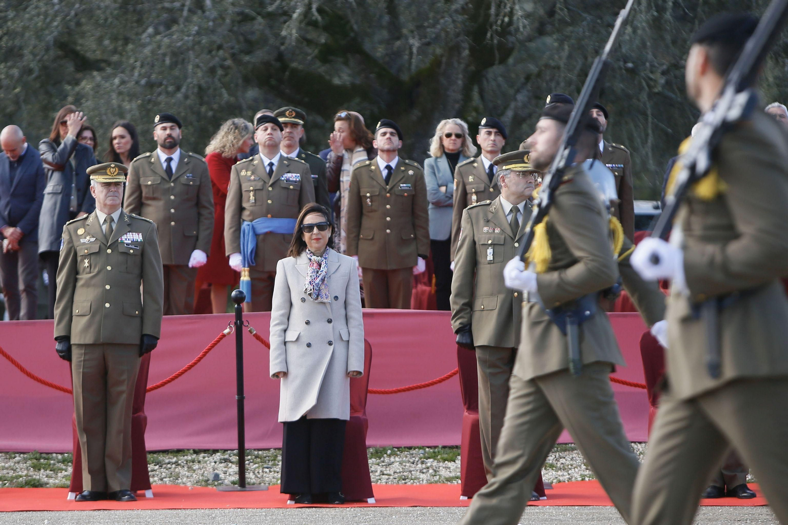 La toma de posesión del general de Brigada Fernando Ruiz Gómez como nuevo jefe de la Brigada 'Guzmán el Bueno' X, en imágenes