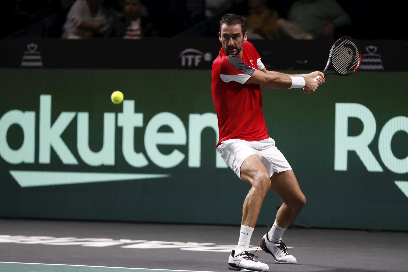 Alex de Miñaur - Marin Cilic de la Copa Davis de Málaga
