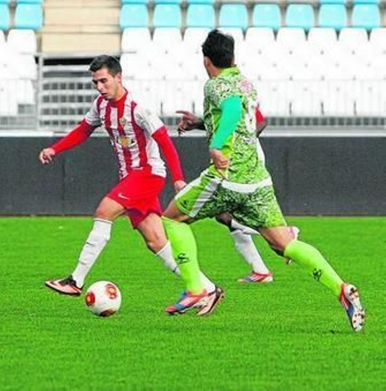 La UD Almería B cayó en la última jornada ante La Hoya-Lorca (0-1).