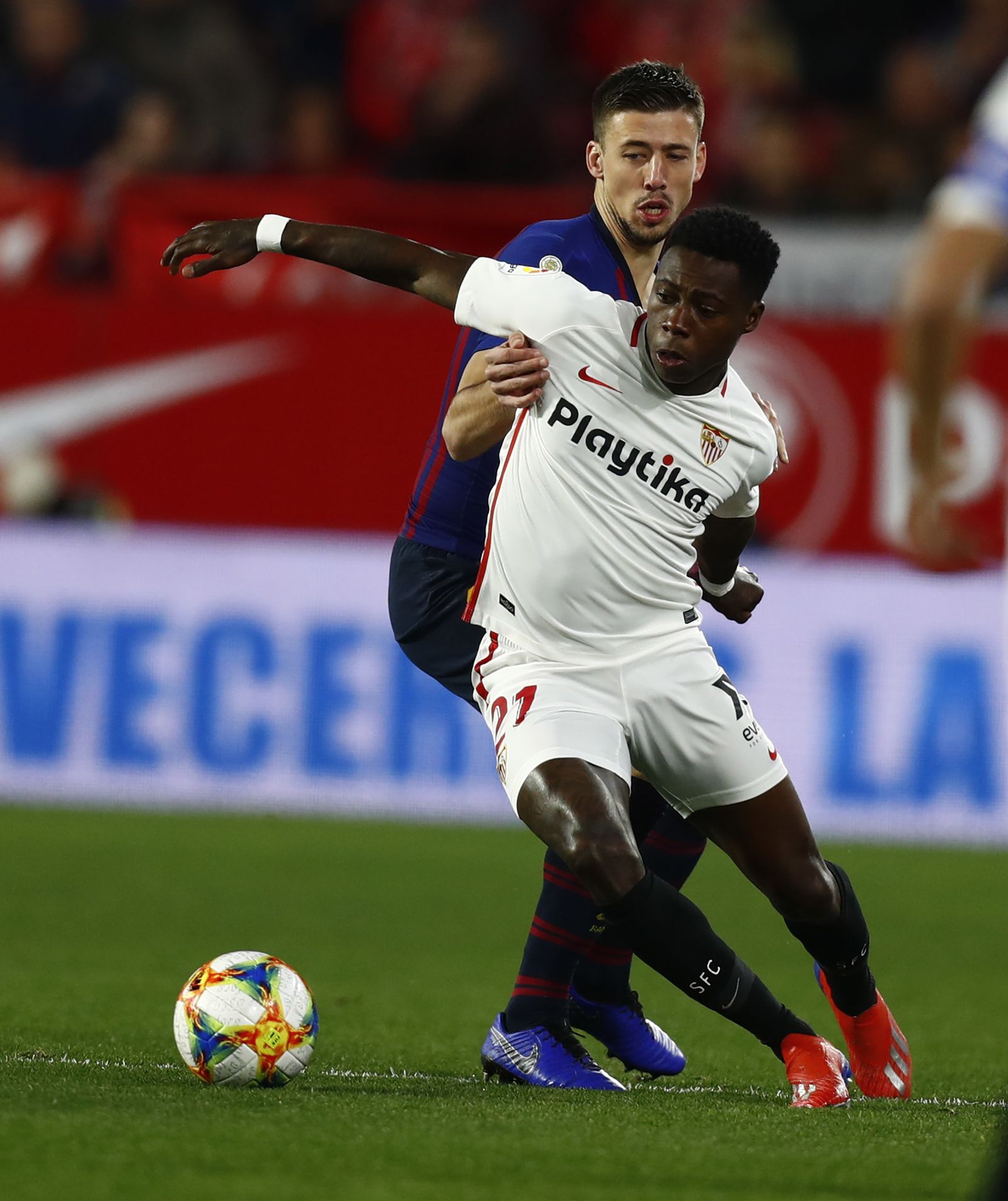 Las imágenes del Sevilla FC-Barcelona de Copa del Rey