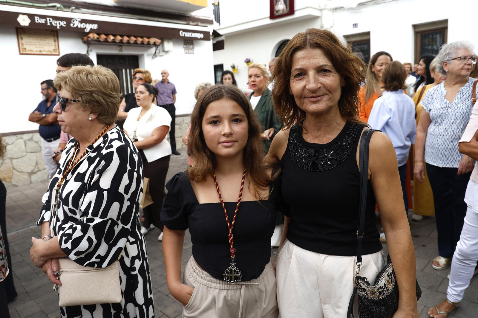 Las fotos de la peregrinación extraordinaria de la Esperanza de Algeciras a la iglesia de la Palma