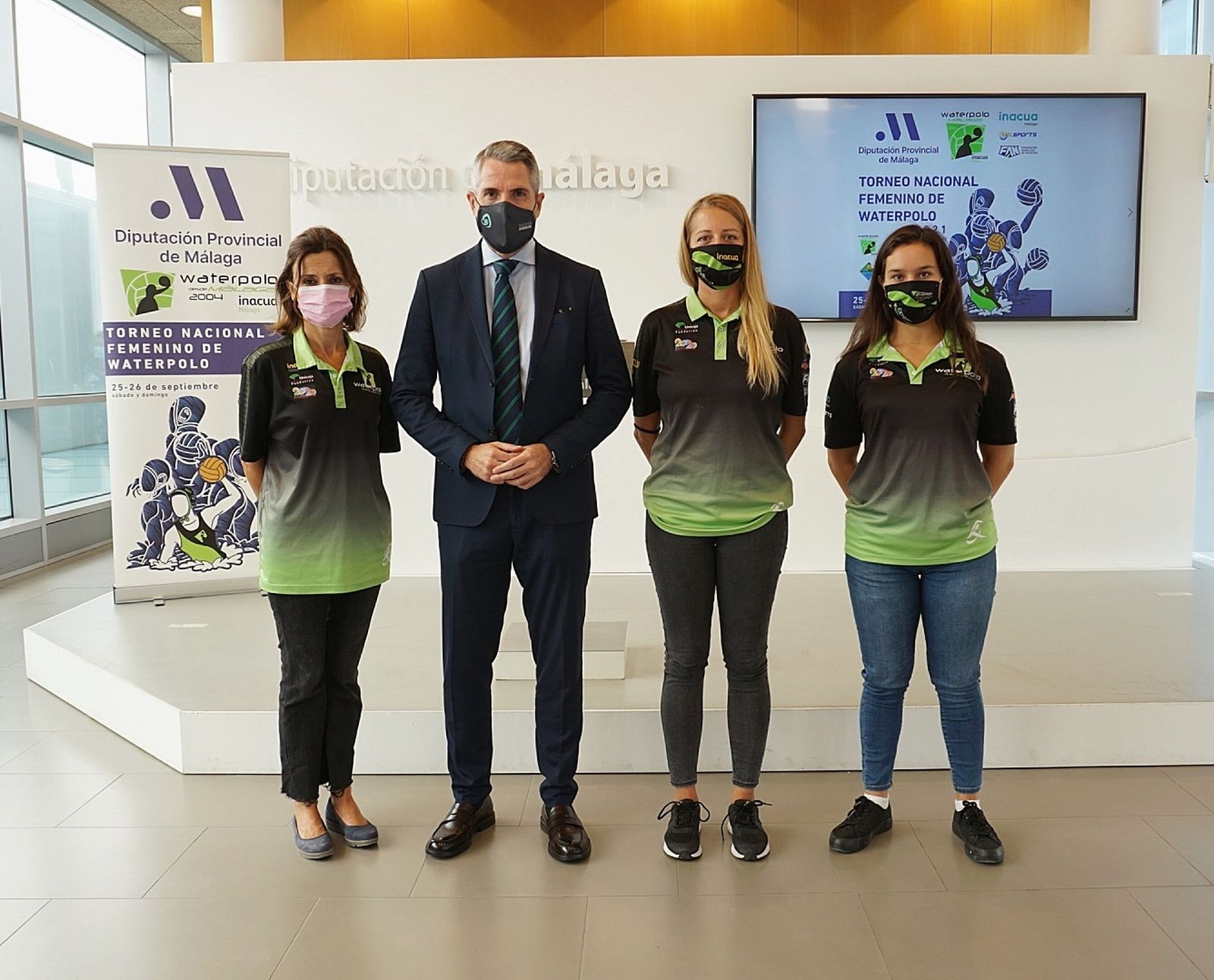 Presentación del torneo de waterpolo.