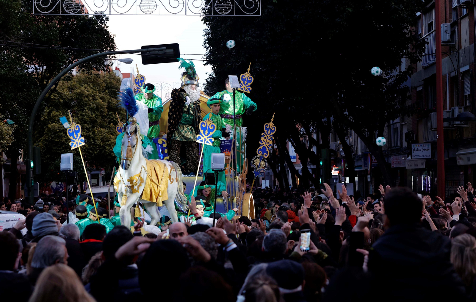 Cabalgata de los Reyes Magos en Triana