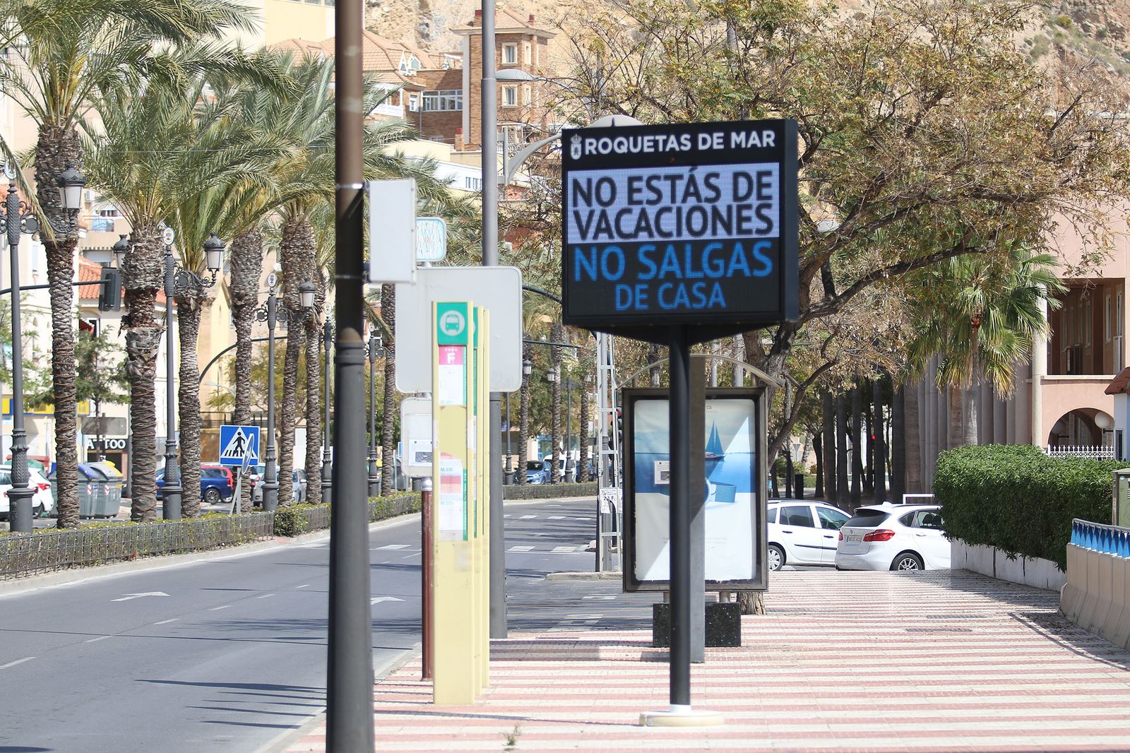 Las imágenes del Estado de Alarma en Almería por el Coronavirus COVID-19