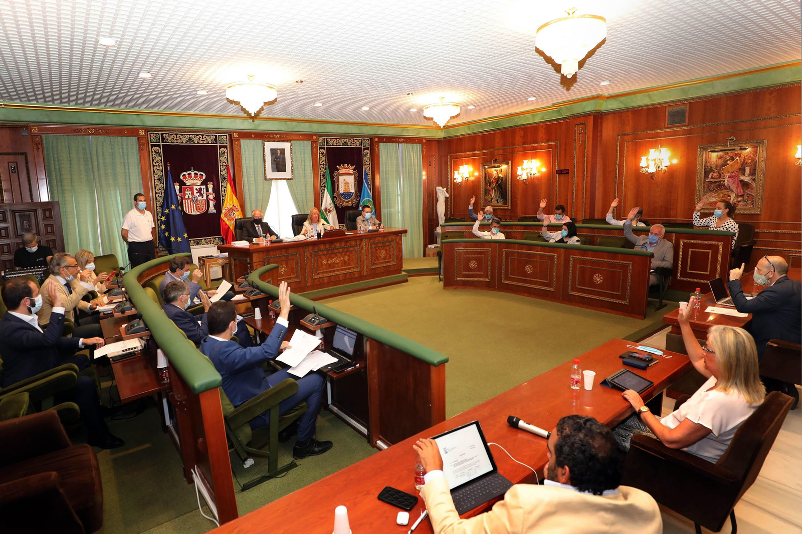 El Pleno de la Corporación votó por unanimidad aplicar herramientas tecnológicas al turismo.