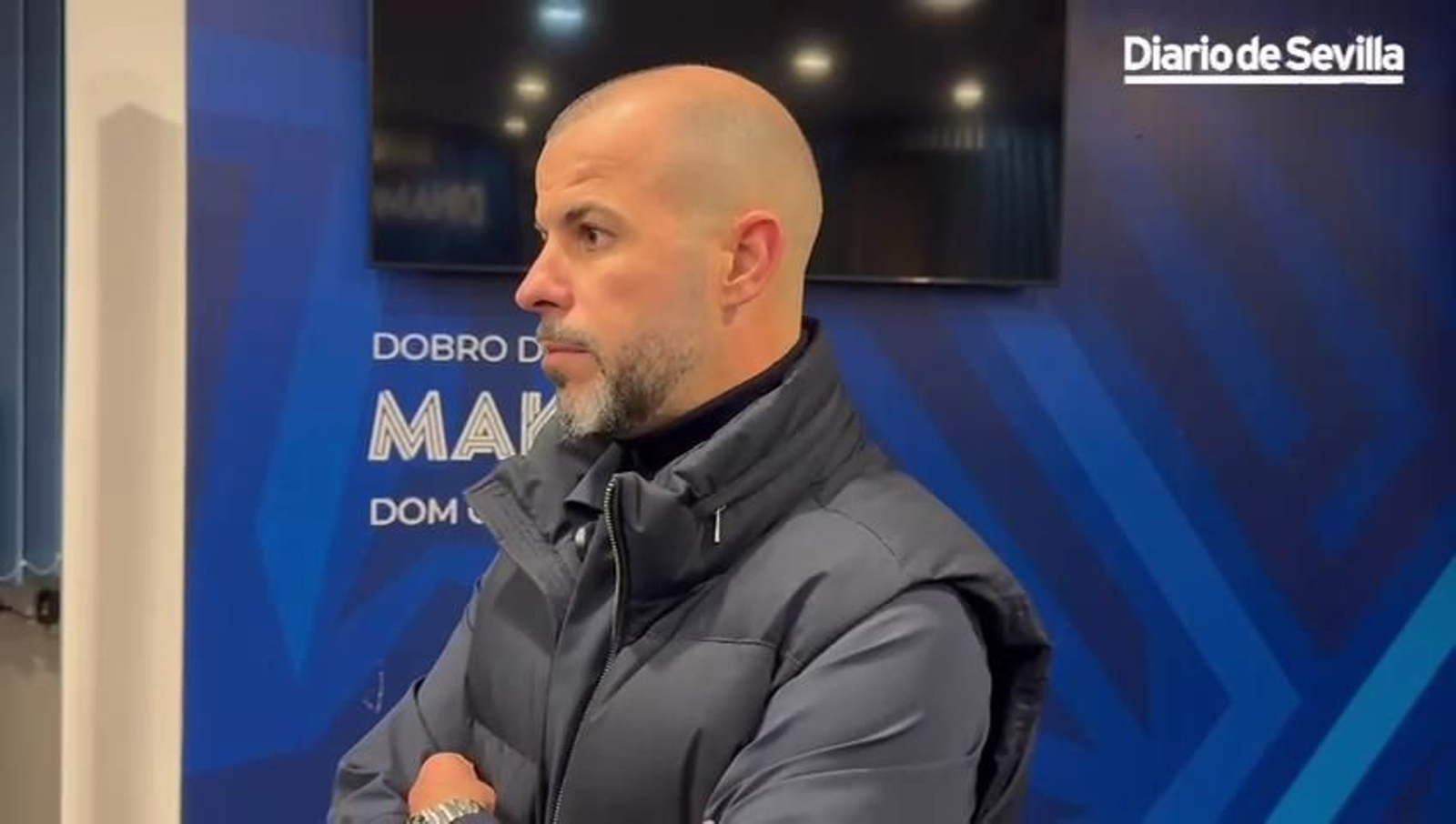 Manu Fajardo, en la previa del Dinamo de Zagreb-Betis