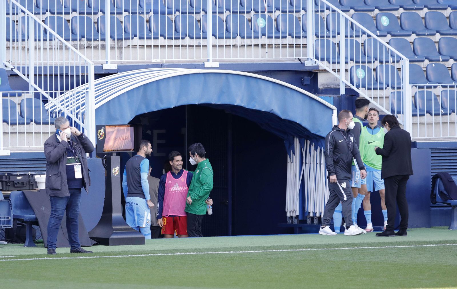 Las fotos del Málaga CF-Zaragoza