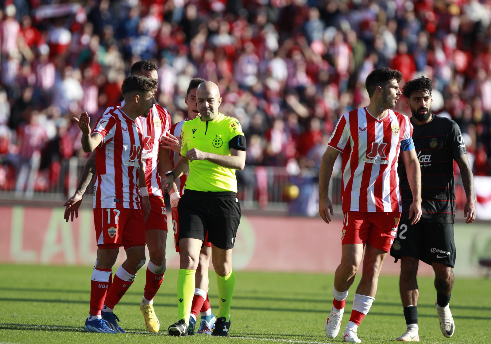 Imágenes del partido U.D. Almería-R.C.D. Mallorca