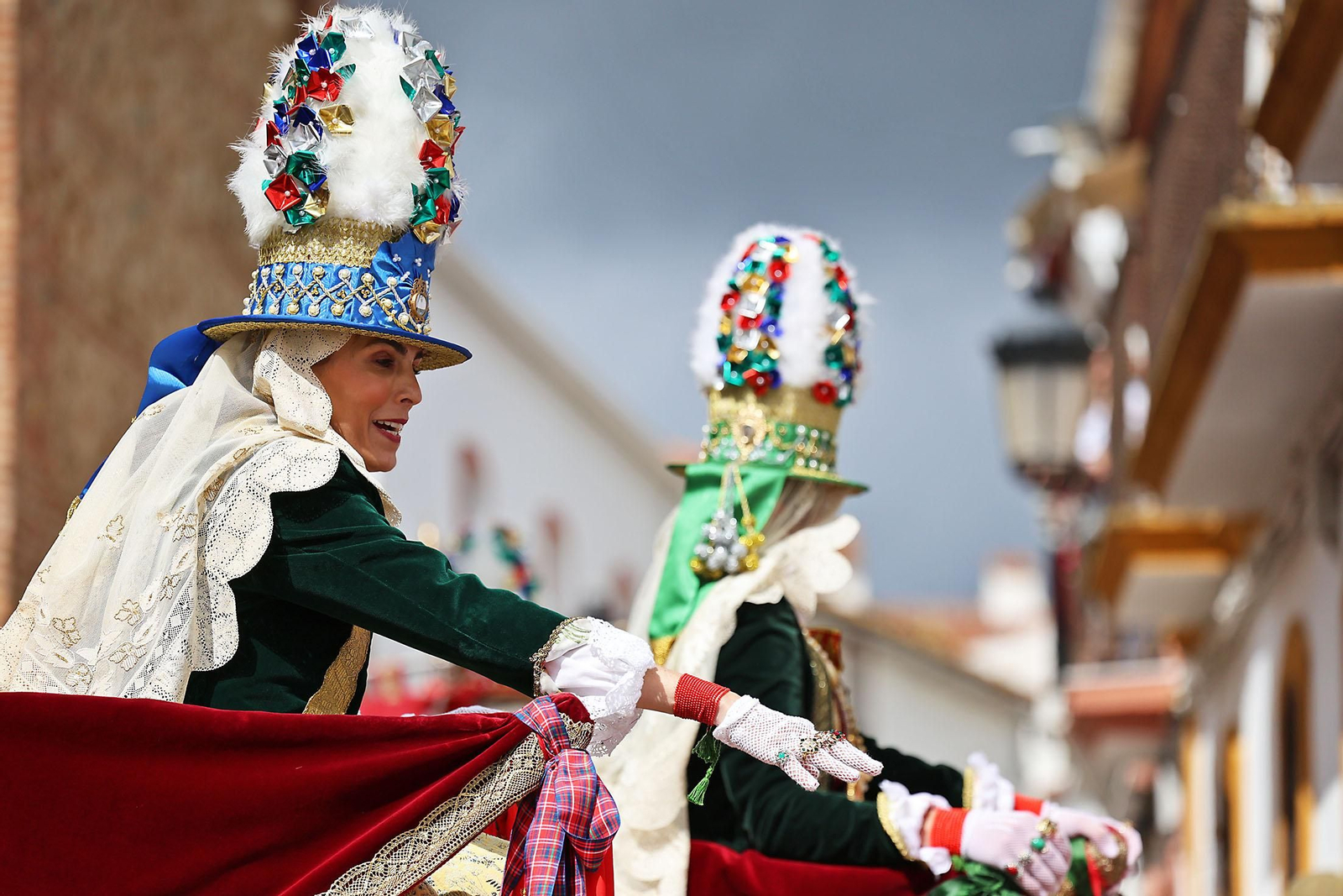 Las imágenes de la romería de San Benito Abad en el Cerro del Andévalo de Huelva