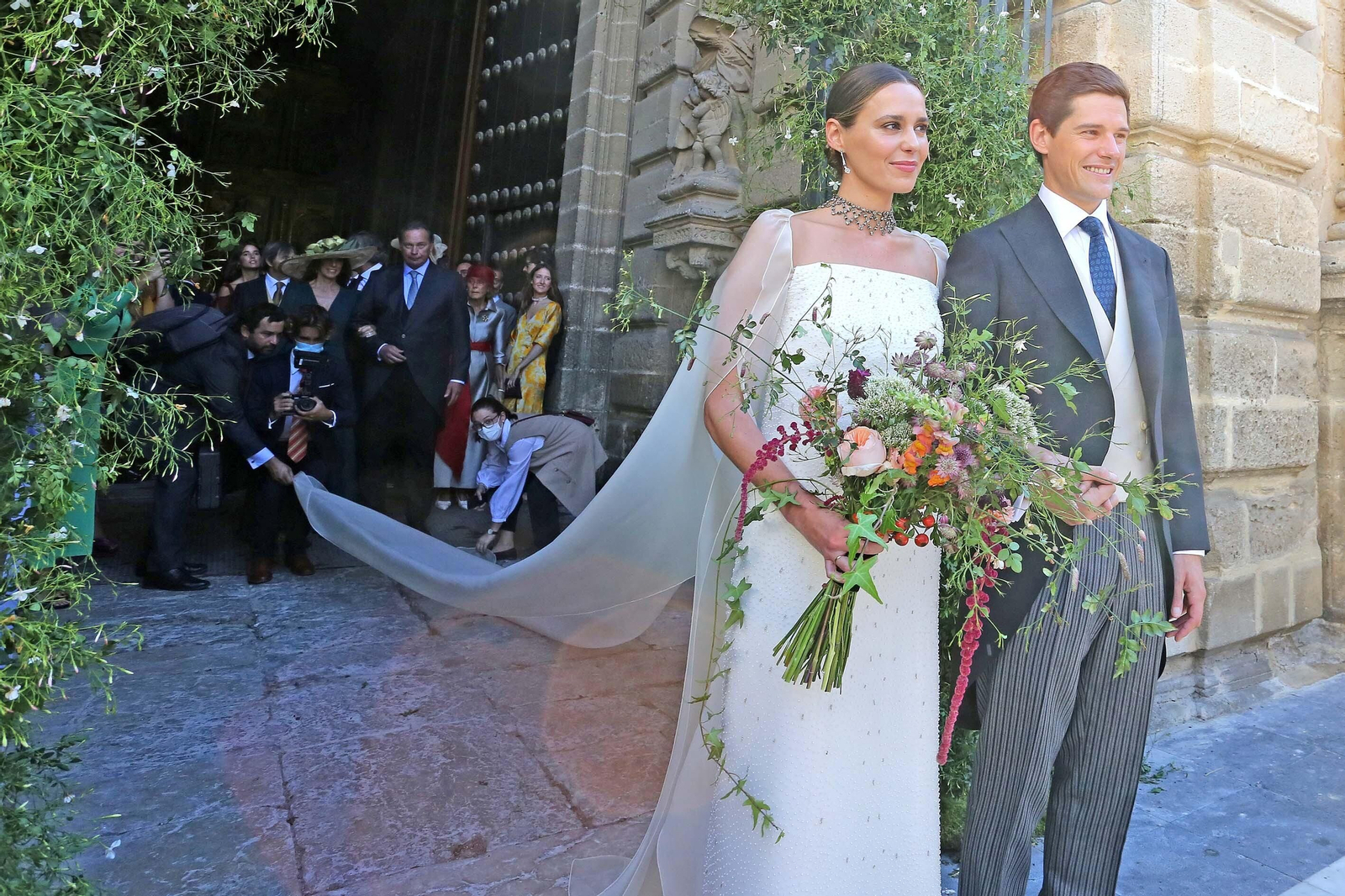 Las mejores imágenes de la boda de Claudia Osborne y José Entrecanales en Jerez