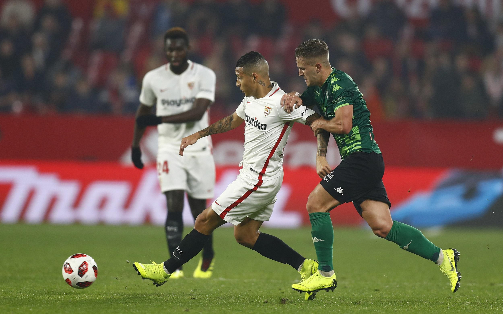 El Sevilla FC-Villanovense, en imágenes