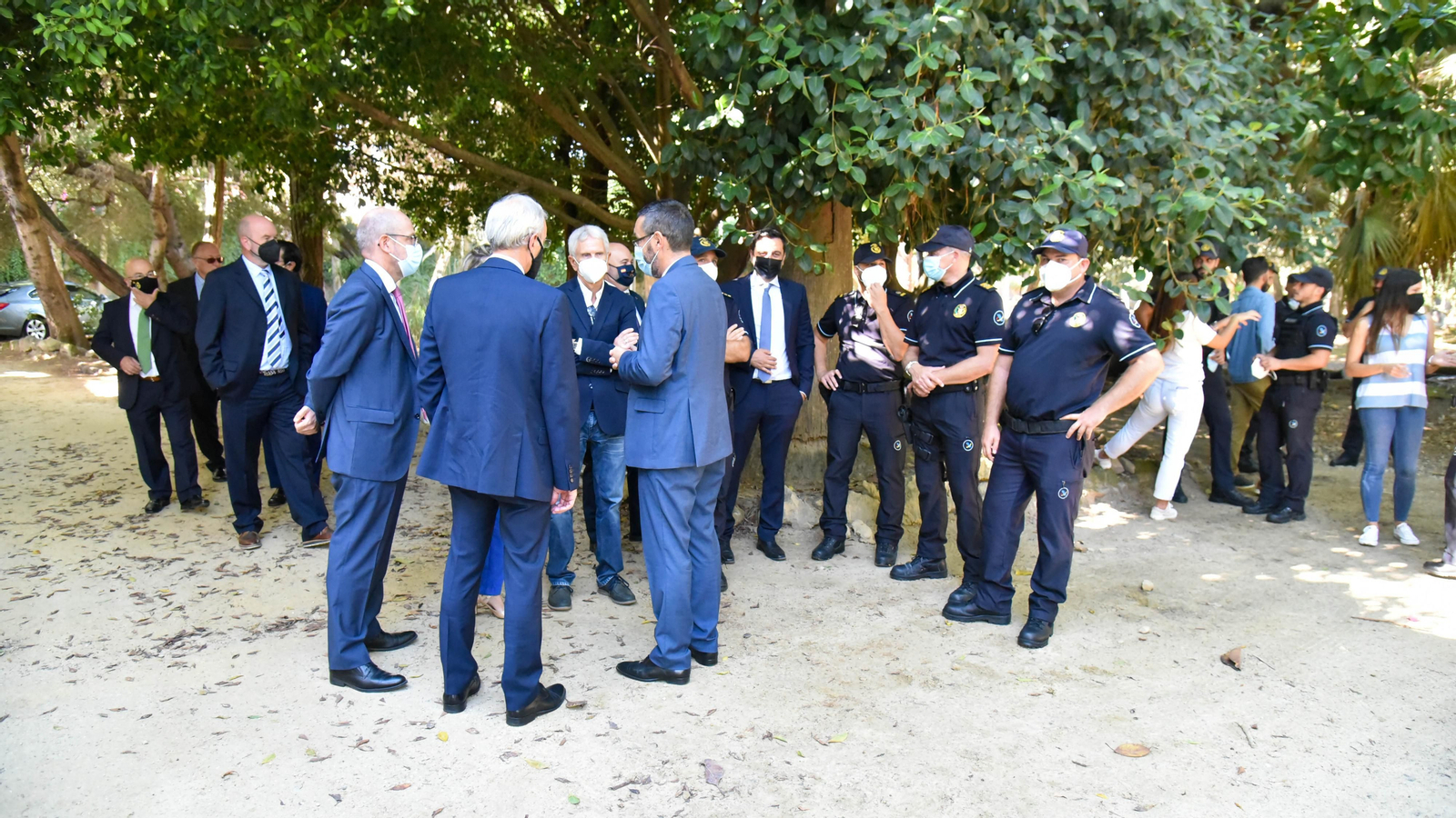 Las fotos de la entrega de la medalla de la Mancomunidad