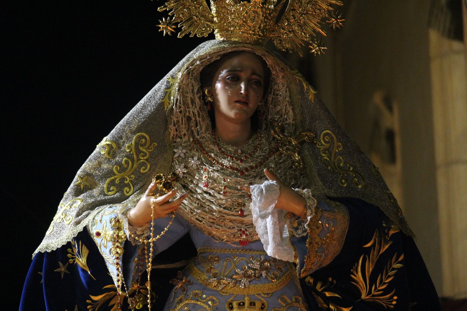 Procesión de la Mayordomía de San Antón de Vera, en imágenes