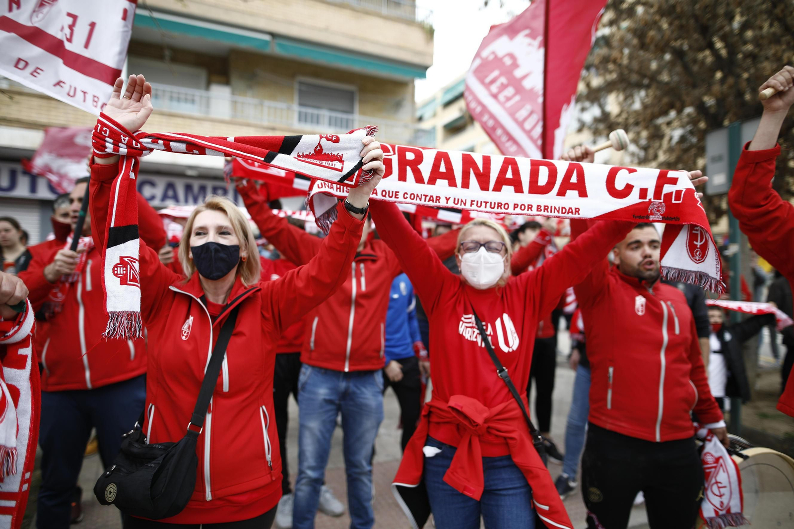 El Granada CF-Rayo Vallecano, en imágenes