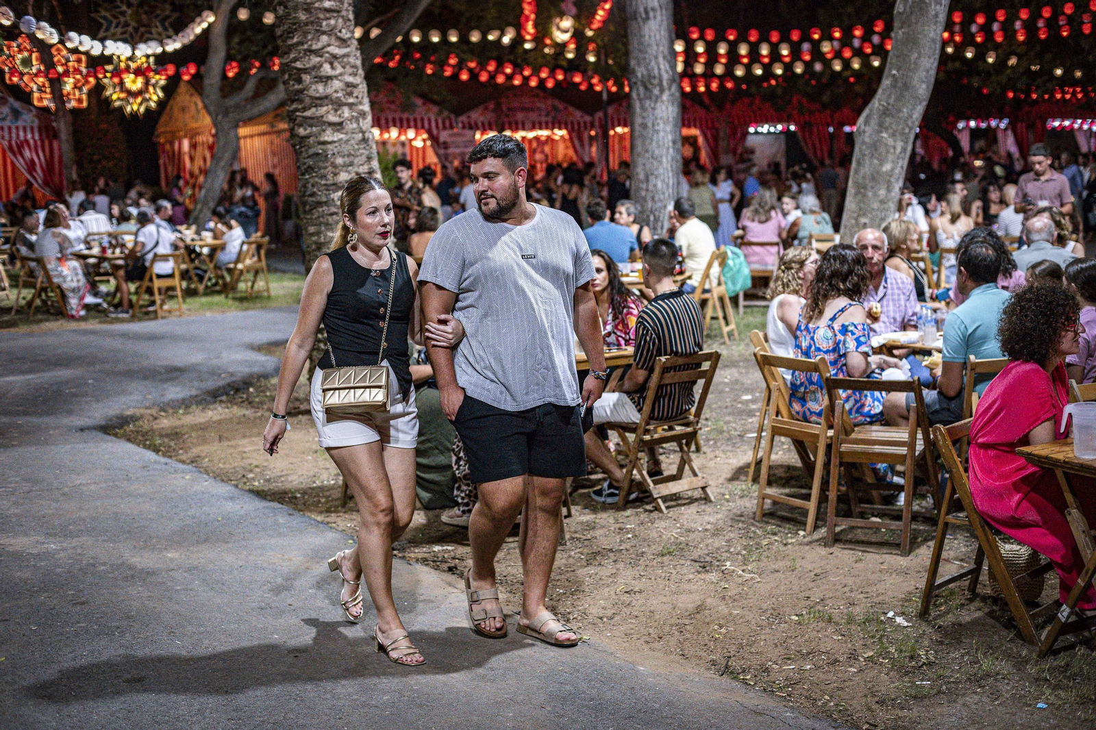 Búscate en las imágenes del jueves de la Feria del Carmen y de la Sal 2025 en San Fernando