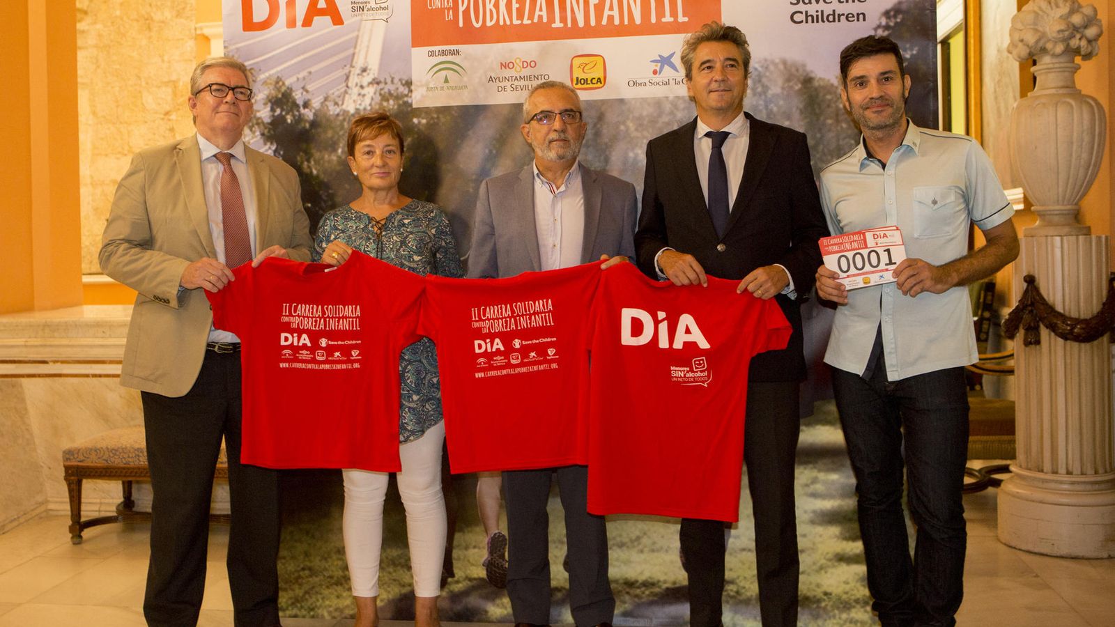 Presentación de la II Carrera Solidaria Contra la Pobreza Infantil.