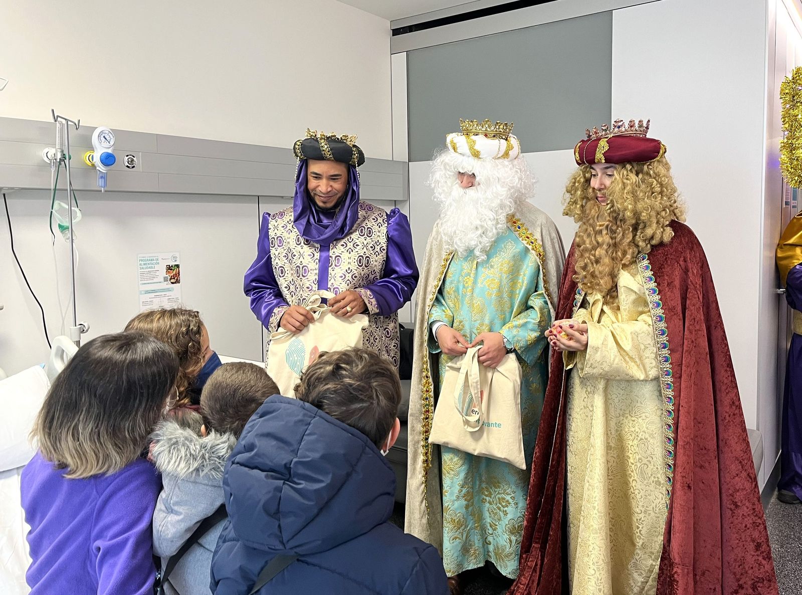 Los Reyes Magos en el Hospital Quirónsalud Córdoba.