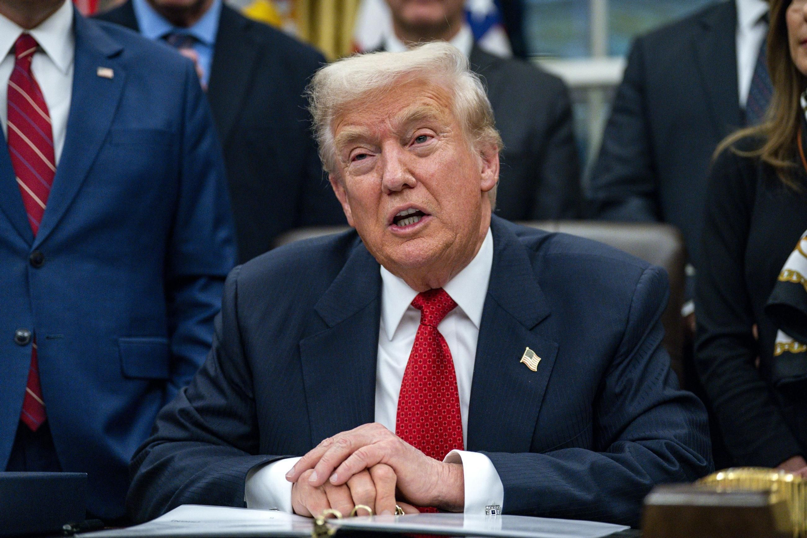 El presidente de Estados Unidos, Donald Trump.