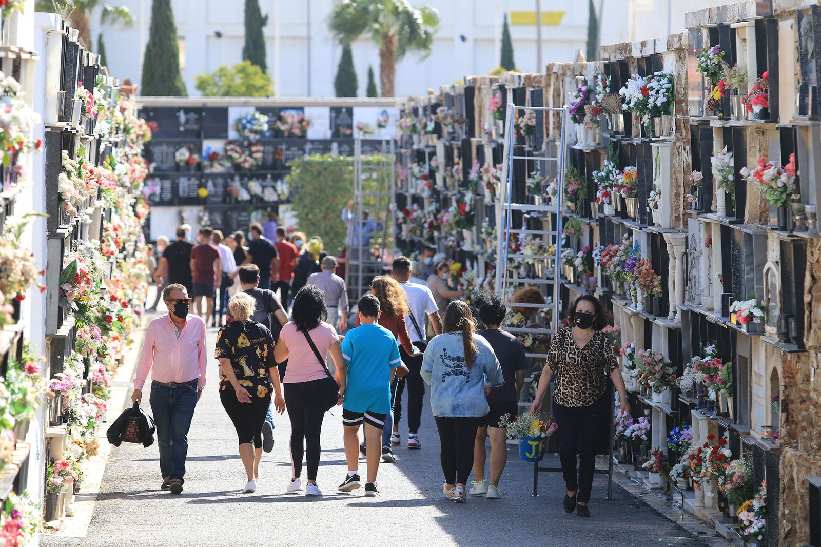 Cementerio de San José, el Día de Todos los Santos del año pasado.
