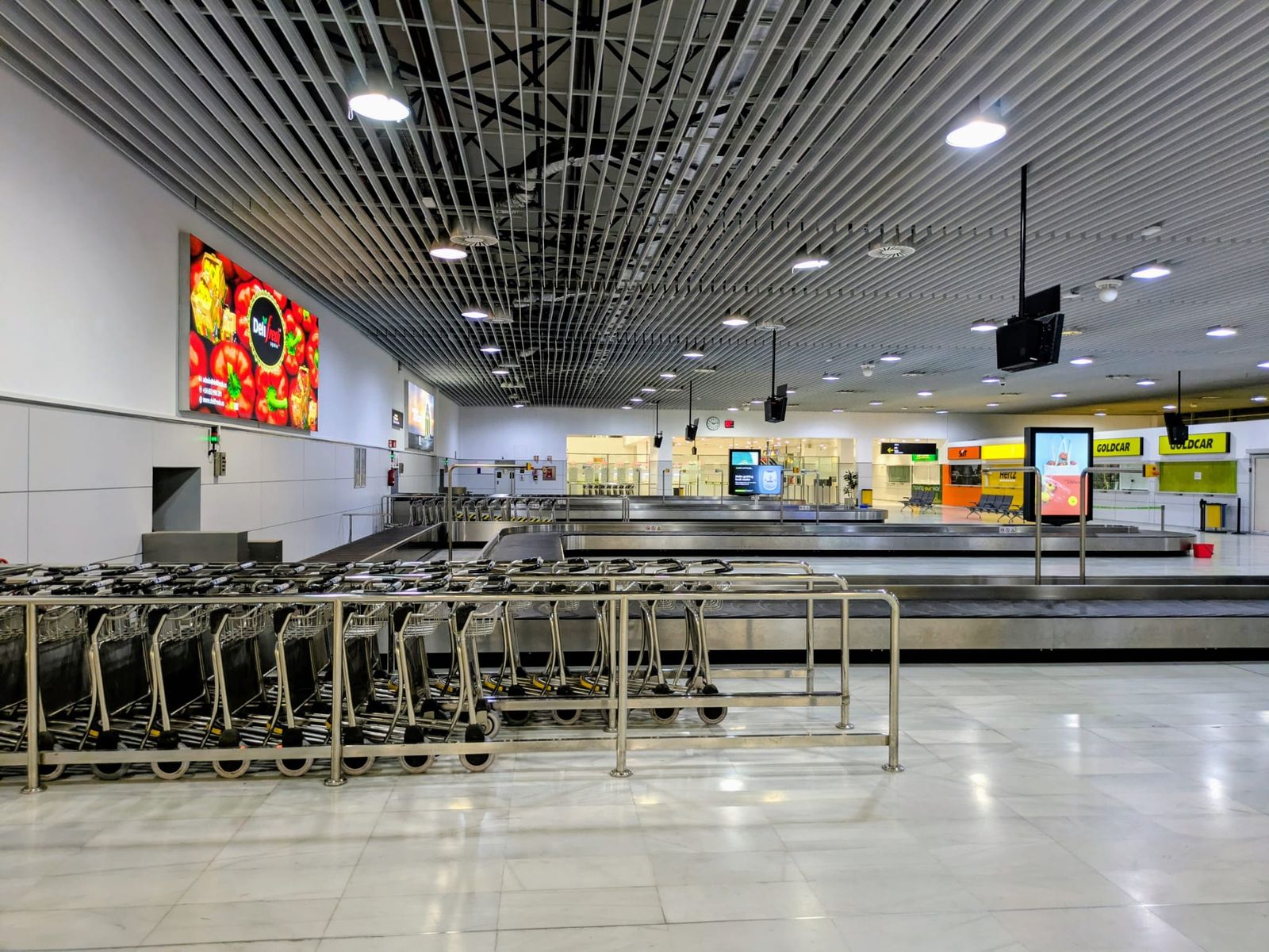 Terminal de llegadas del aeropuerto de Almería