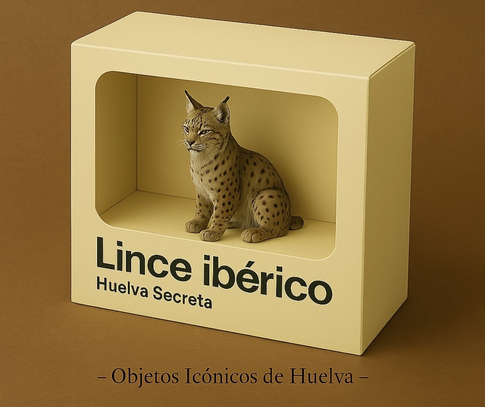 Así se vería Huelva si fuese un coleccionable