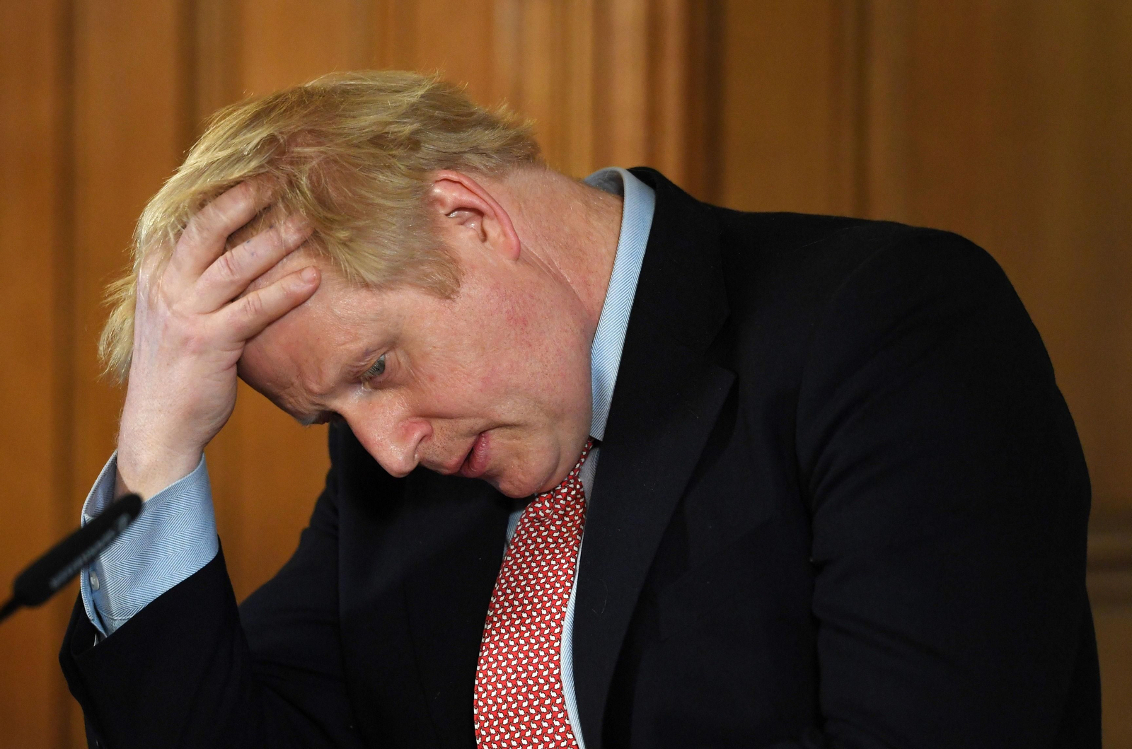 Boris Johnson, primer ministro.
