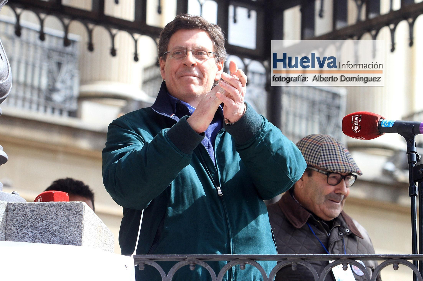 Imágenes de la manifestación contra la derogación de la prisión permanente revisable celebrada en Huelva