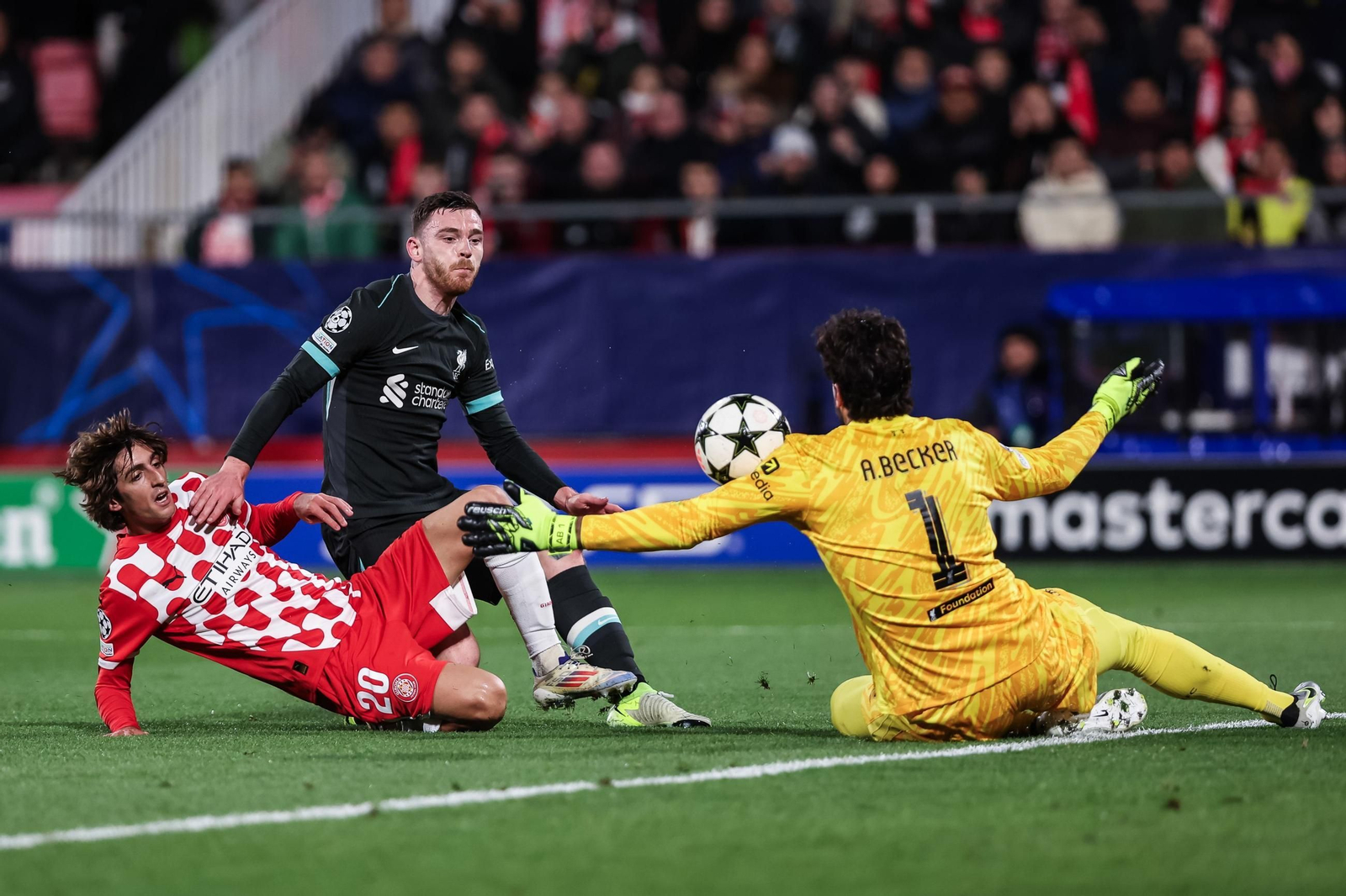 Las fotos del Girona - Liverpool