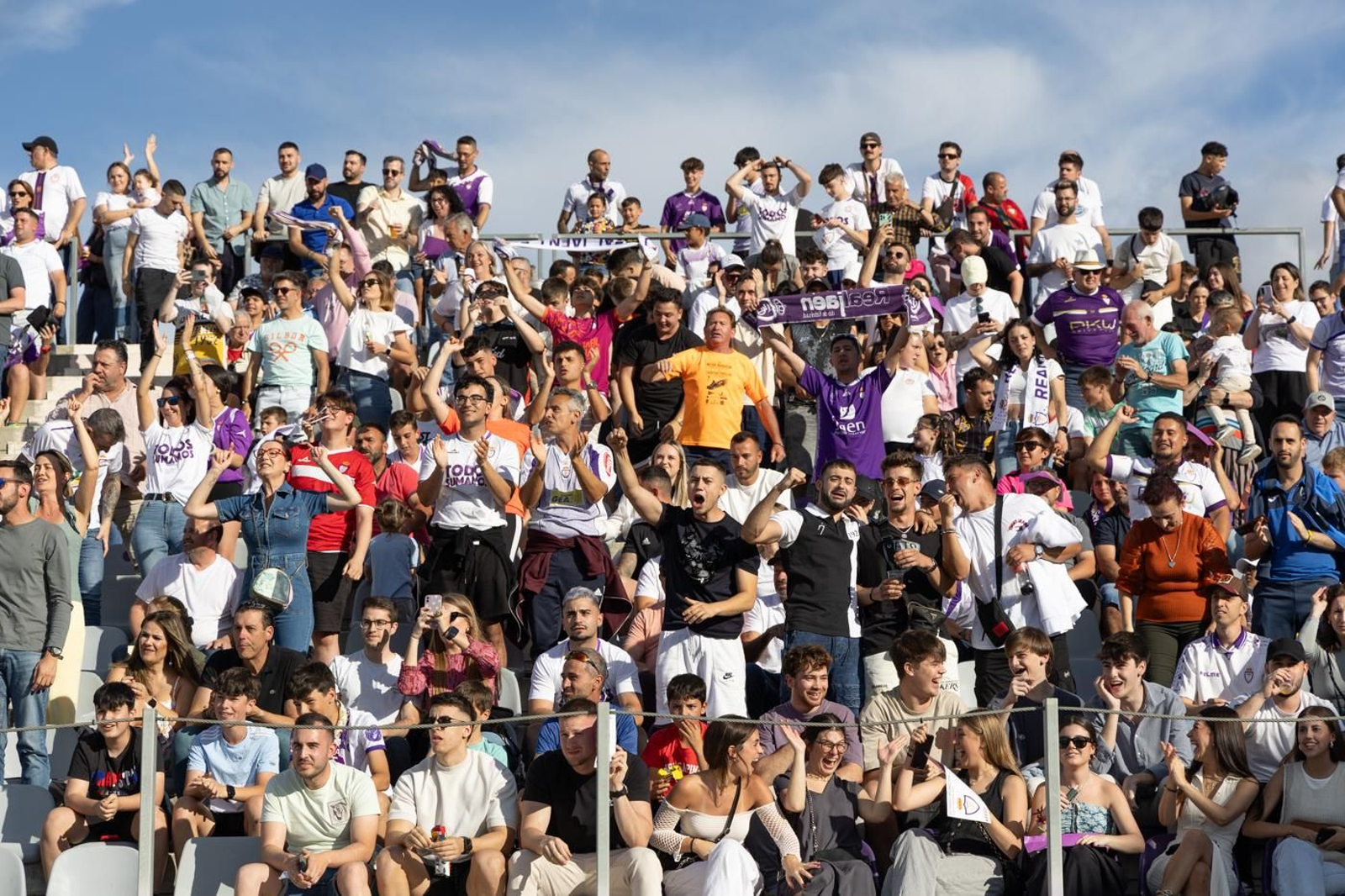 La afición del Real Jaén, su principal valor, en imágenes