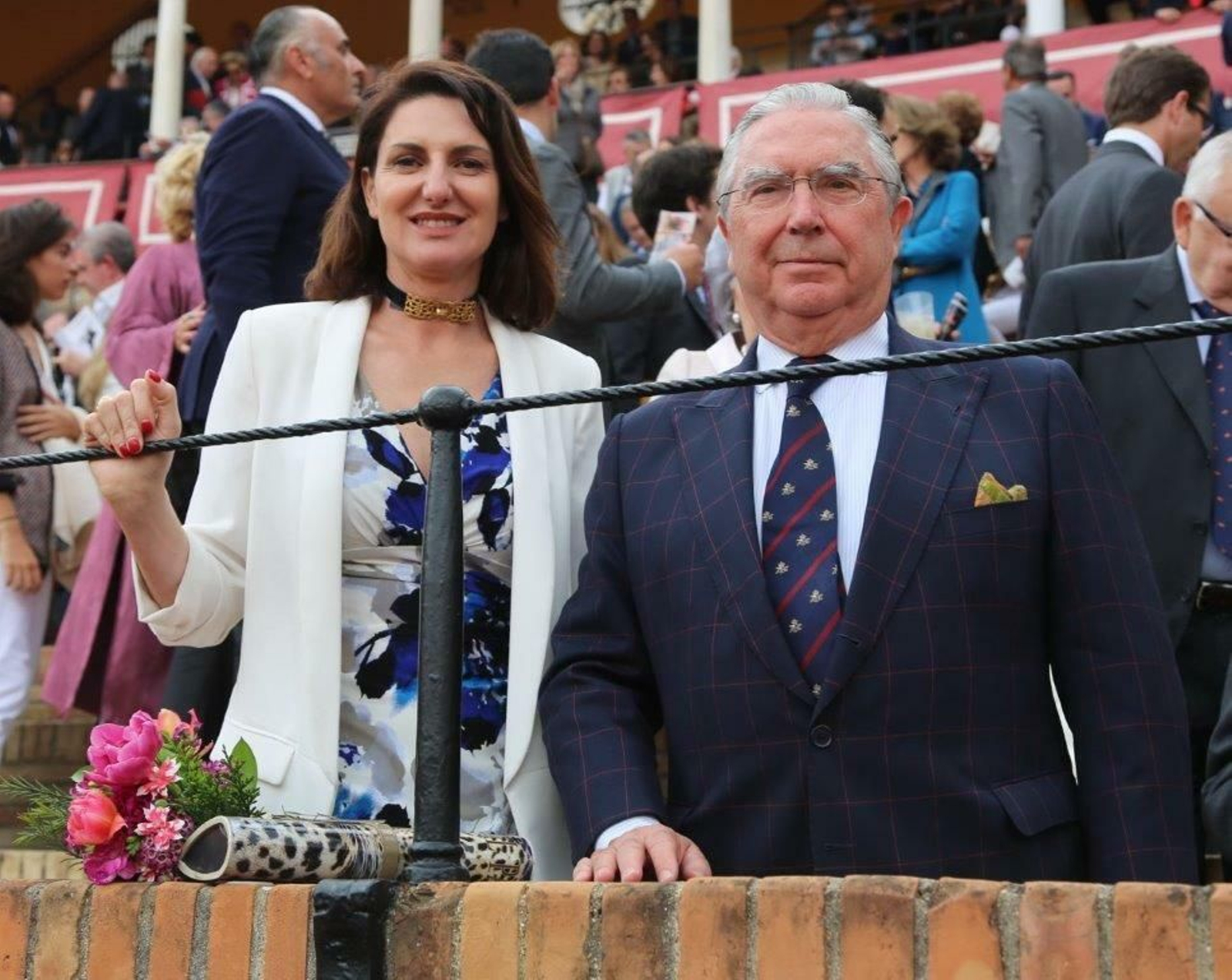 Cristina Ybarra y Enrique Moreno de la Cova.