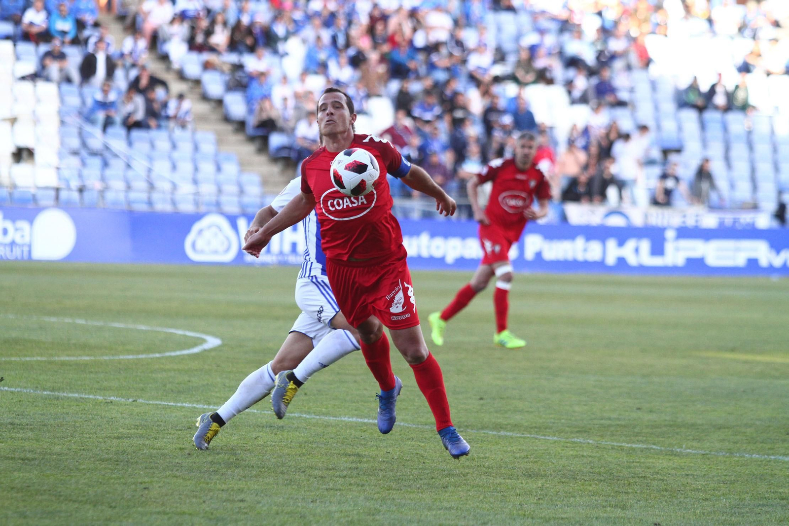 Imágenes del encuentro entre el Recreativo de Huelva y el San Fernando