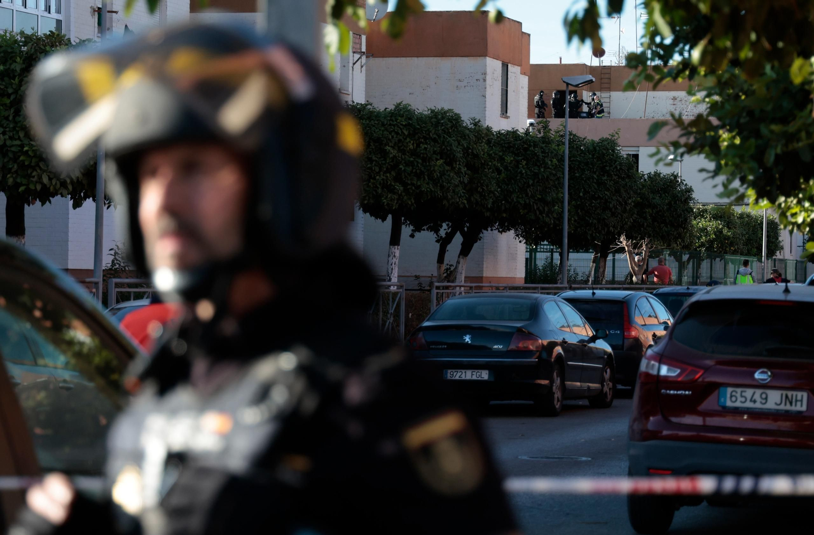 Las fotos del atrincherado en Brenes