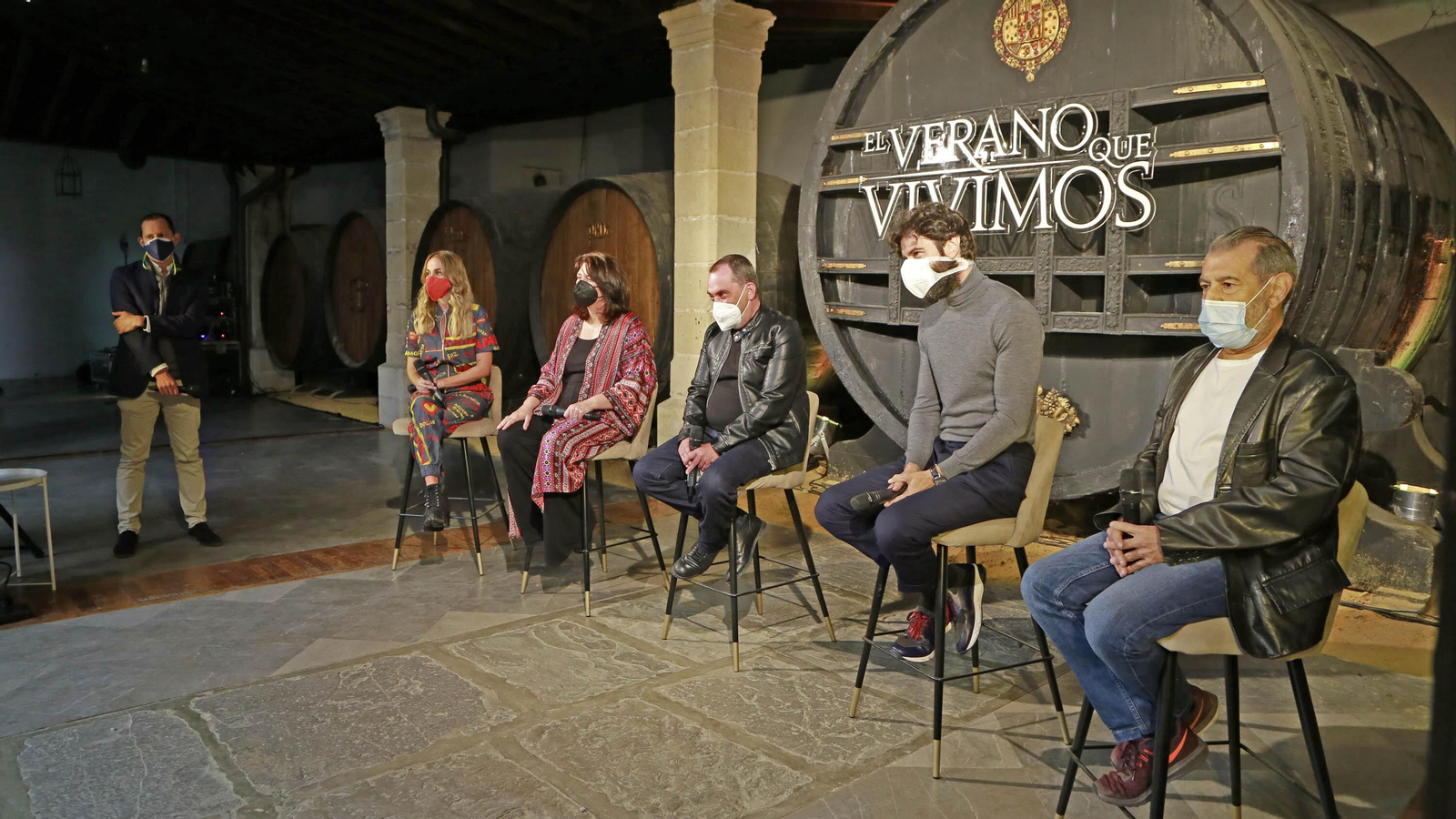 Rueda de prensa de la película 'El verano que vivimos' en González Byass