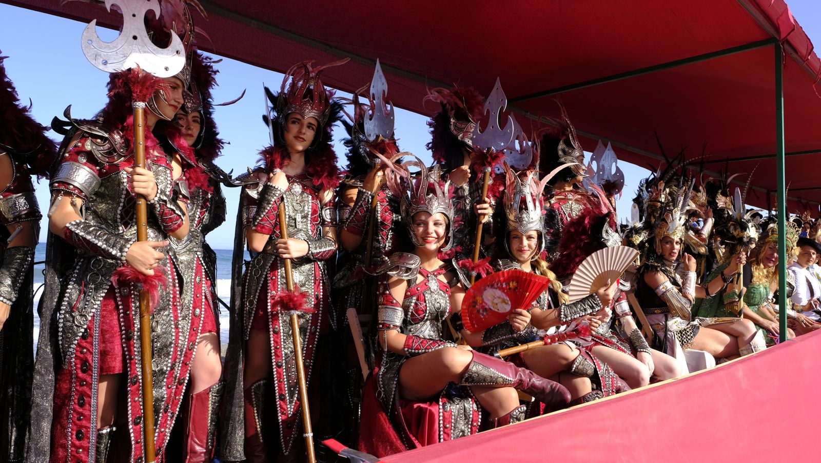 Imágenes del Torneo Medieval en la Playa del Lance. Moros y Cristianos de Mojácar