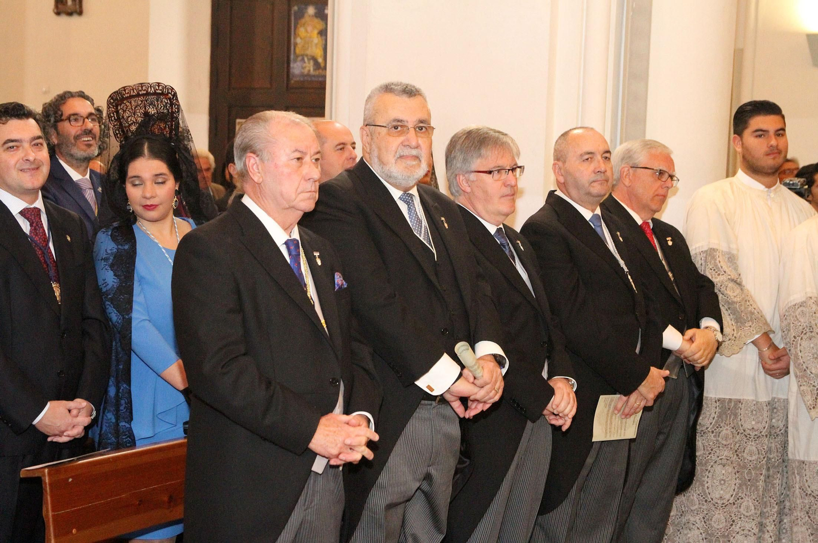 Imágenes de la bendición de la Virgen del Carmen
