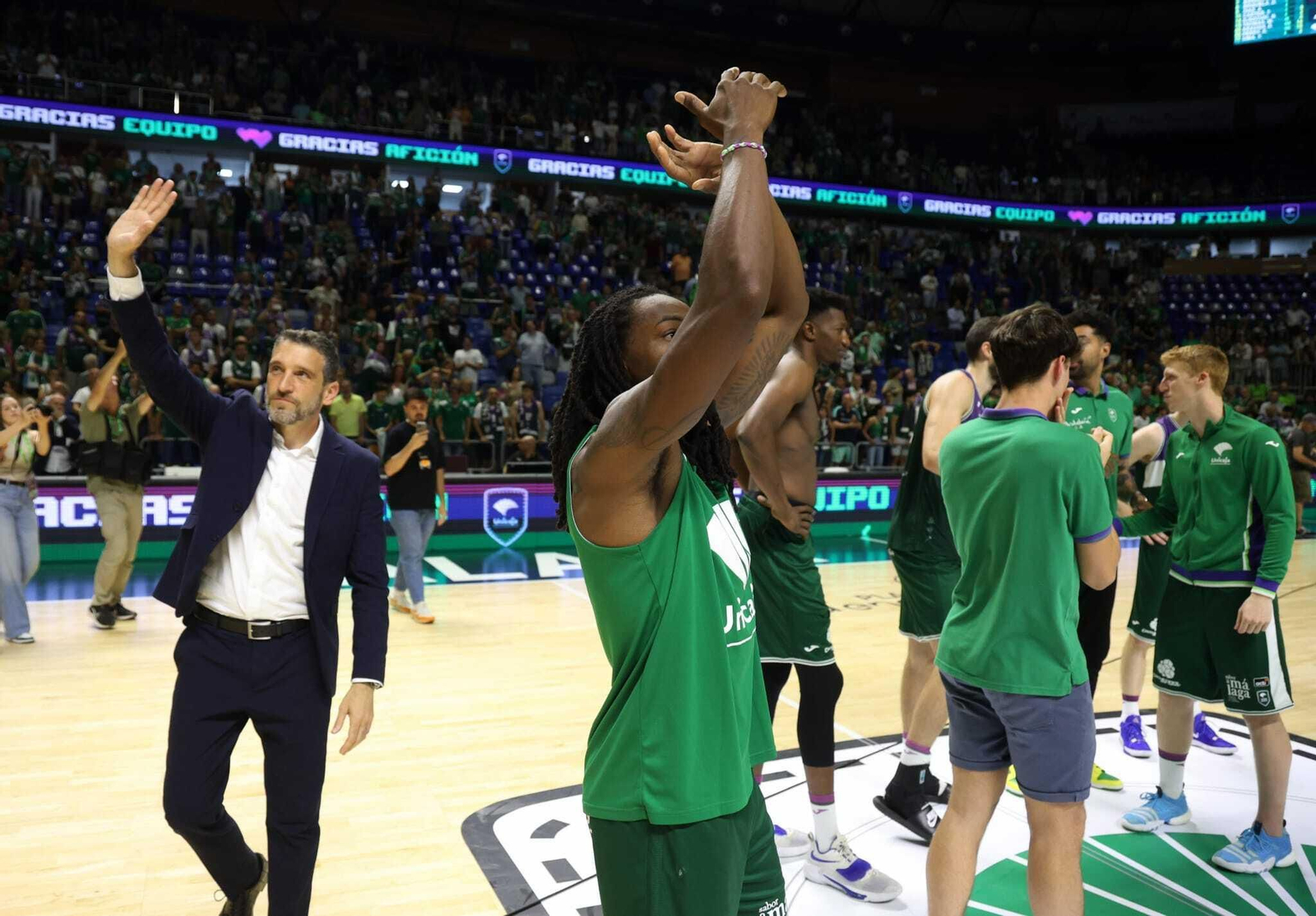 El adiós del Unicaja a la temporada, en imágenes