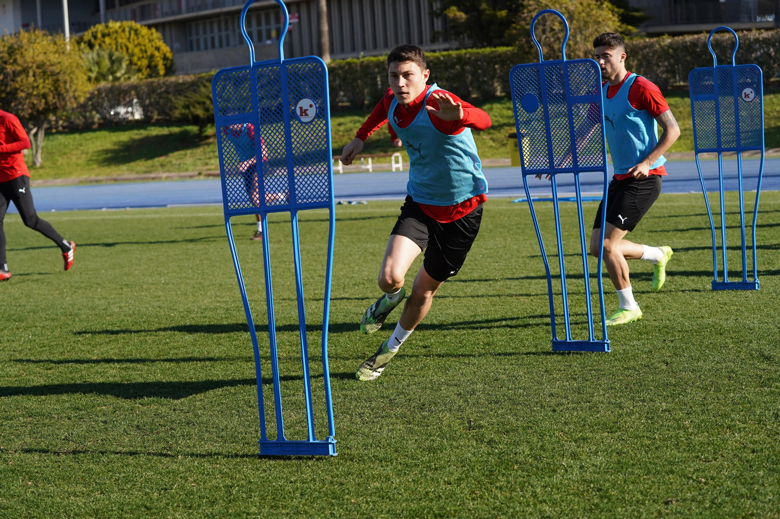Entrenamiento del Almería, jueves 21