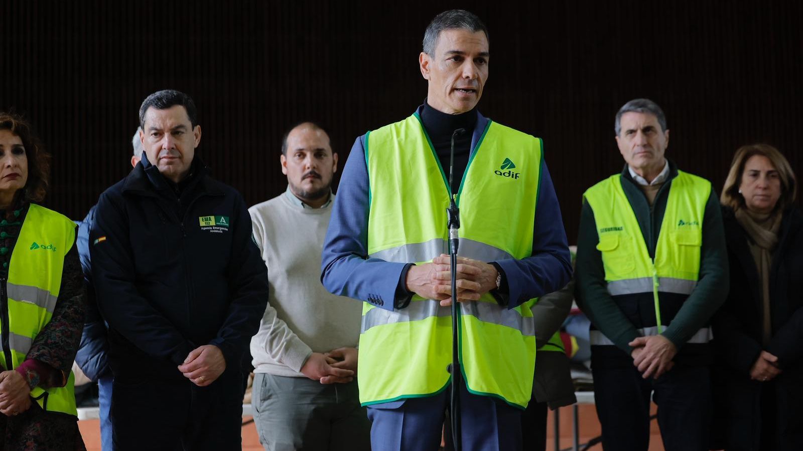 Pedro Sánchez, desde Adamuz: "Vamos a dar con la verdad"