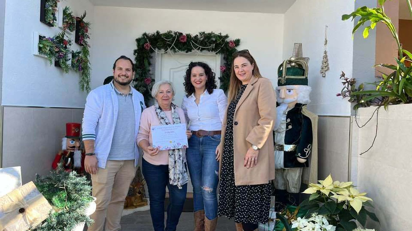 Segundo premio de Fachadas.