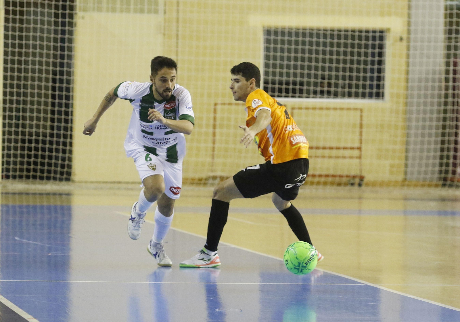 La derrota del Córdoba Futsal ante el Ribera Navarra, en imágenes